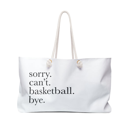 Weekender Tote Bag - Basketball