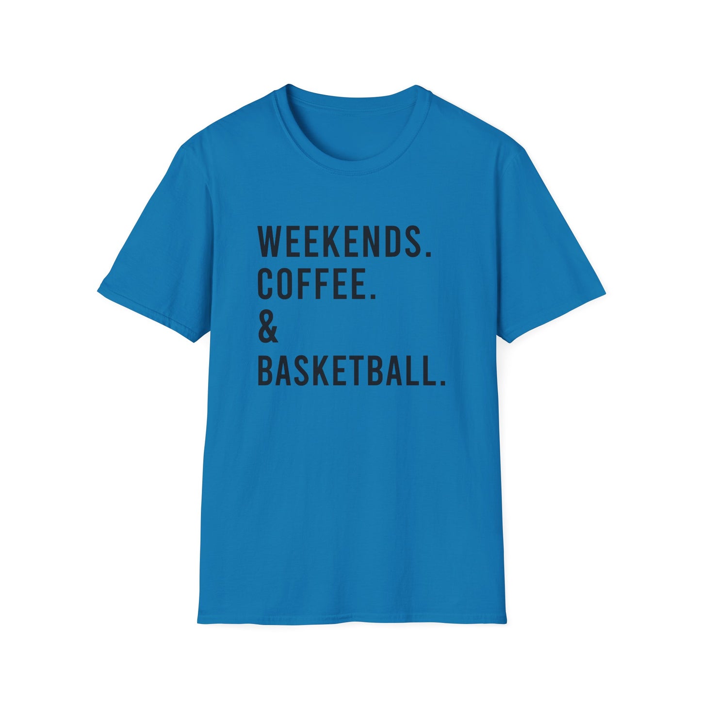 Weekends Coffee & Basketball Tee