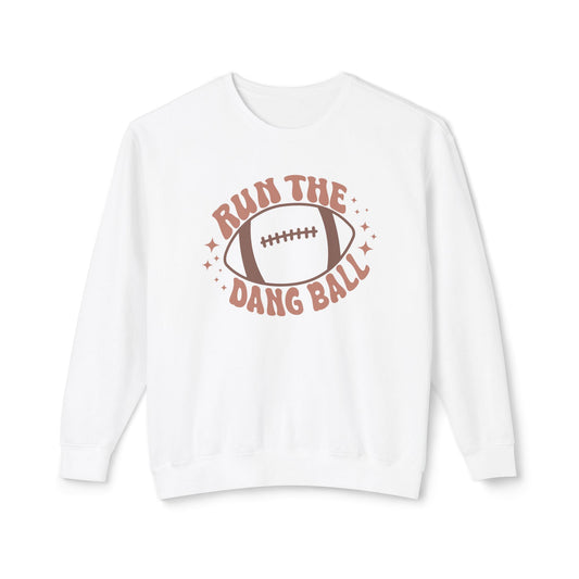 Run the Dang Ball crewneck sweatshirt